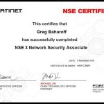 Fortinet Network Security Engineer 1-3 (NSE3) Certification
